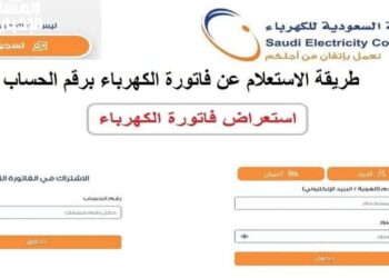 خطوات الاستعلام عن فاتورة الكهرباء في السعودية وسدادها أونلاين