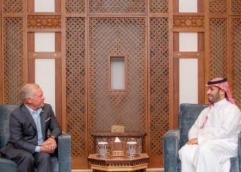 لقاء ولي العهد السعودي وملك الأردن