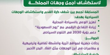 لمحبي كرة القدم والسياحة.. روح السعودية تطلق مسابقة فريدة لاستكشاف أجمل وجهات المملكة