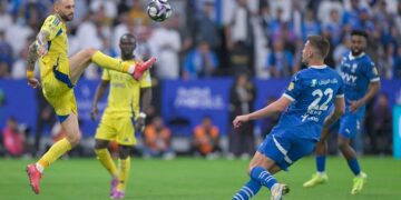 بثنائية رونالدو..  النصر يفوز على الهلال بثلاثية في ديربي الرياض