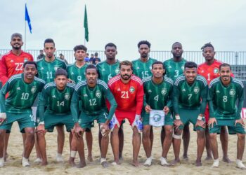 المنتخب السعودي يستهل مشاركته في دورة الألعاب الخليجية الشاطئية الثالثة بمواجهة البحرين