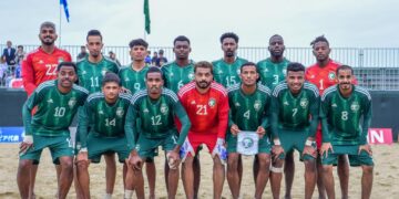 المنتخب السعودي يستهل مشاركته في دورة الألعاب الخليجية الشاطئية الثالثة بمواجهة البحرين