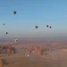 سماء العُلا تفتح أبوابها للسياح.. مناطيد تُحلّق فوق التاريخ والطبيعة في مشهد يخطف الأنفاس