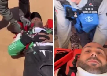 لحظة فارقة في رالي باها الأردن.. كيف نجا يزيد الراجحي من حادث خطير؟