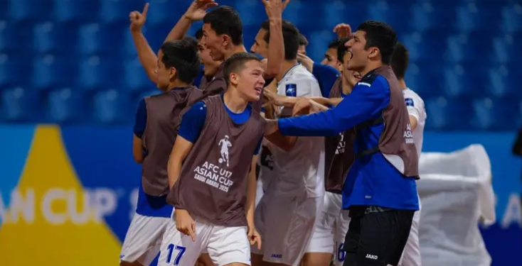 «طرد لاعبيين وهدفين».. أوزبكستان تفوز على السعودية وتتوج بكأس آسيا للناشئين