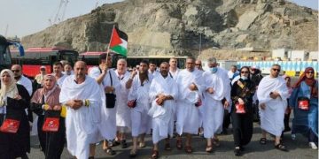 حجاج فلسطينيين