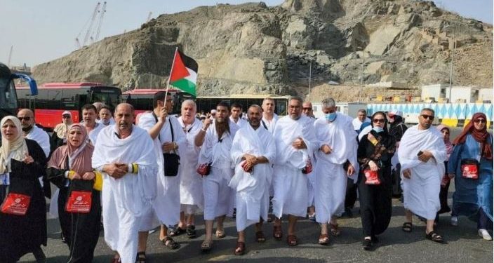 حجاج فلسطينيين