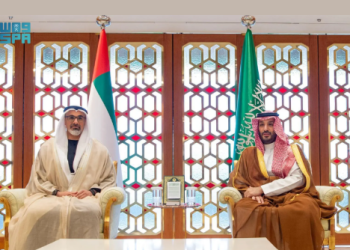الأمير محمد بن سلمان يلتقي ولي عهد أبوظبي