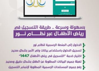 التسجيل في رياض الأطفال