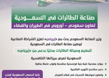 صناعة الطائرات في السعودية.. تعاون سعودي – أوروبي في الطيران والفضاء