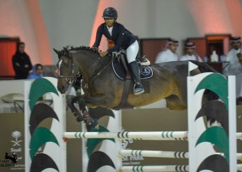 نهائي دوري قفز الحواجز للسيدات في مركز بارك هورس للفروسية بالرياض