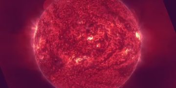 انفجار شمسي ضخم