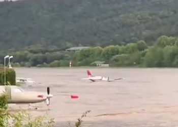 كارثة طبيعية تضرب الريفييرا