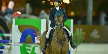 نهائي دوري قفز الحواجز للسيدات في مركز بارك هورس للفروسية بالرياض