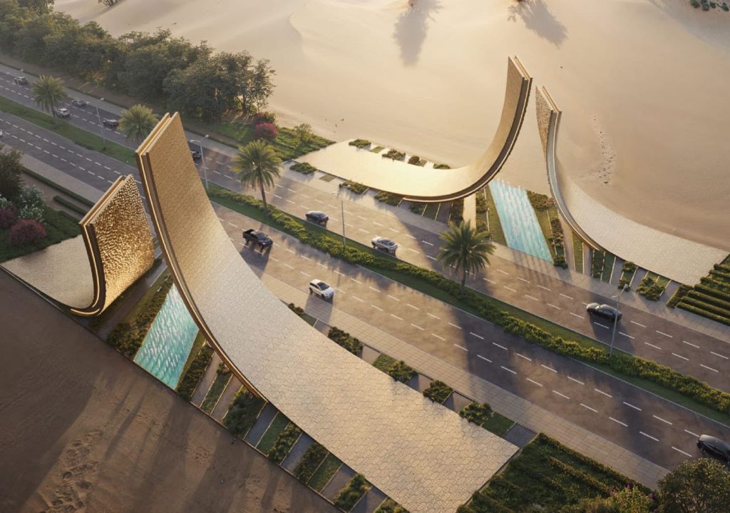 التصاميم الفائزة في مسابقة تطوير مداخل مدينة الدمام 1
