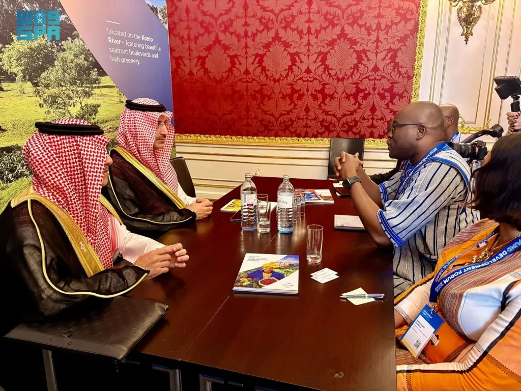 لقاءات رئيس الصندوق السعودي للتنمية