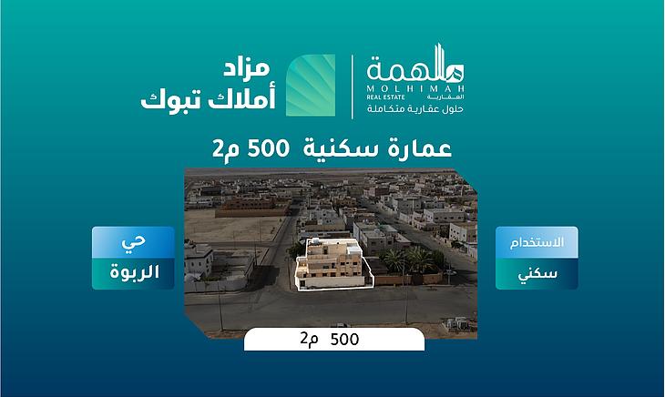 التفاصيل الكاملة لـ مزاد أملاك تبوك