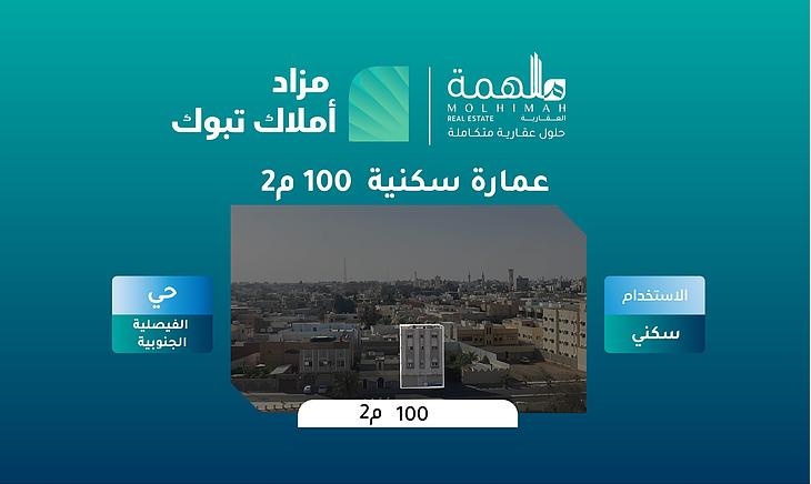 التفاصيل الكاملة لـ مزاد أملاك تبوك