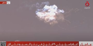 عاجل.. إسرائيل تعلن إغلاق المجال الجوي ومقتـل 11 في بئر السبع وإصابات عديدة في الهجوم الإيراني