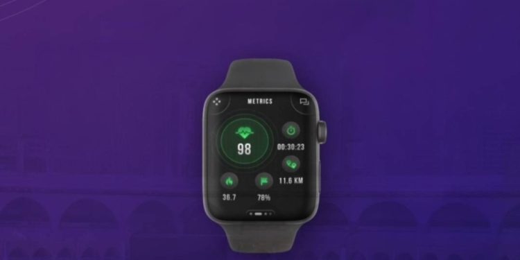 ساعة ذكية لمتابعة الحالة الصحية للحجاج