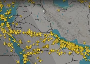 السعودية آمنة.. ازدحام غير مسبوق في سماء المملكة بعد اغلاق المجال الجوي بعدد من الدول المجاورة