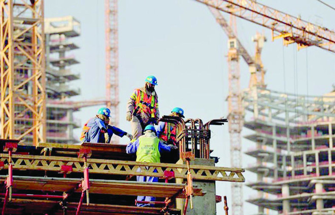 قطاع الإنشاءات في السعودية