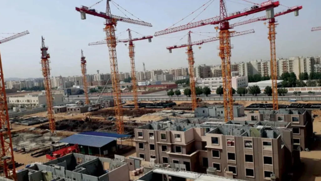 قطاع الإنشاءات في السعودية