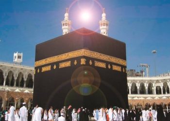 الشمس تتعامد على الكعبة المشرفة