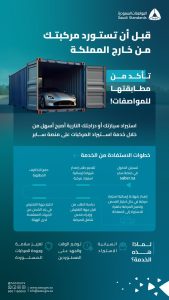 تفاعل السعودية - منصة سابر.. صمام أمان لاستيراد المركبات المطابقة للمواصفات السعودية