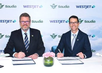 الخطوط السعودية تعزّز شبكتها الدولية بشراكة جديدة مع “ويست جت” الكندية