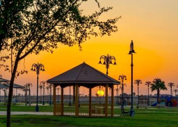 حديقة التابلاين برفحاء.. متنفس شمال السعودية الساحر طول السنة