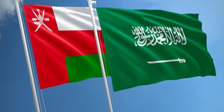 الربط البري بين عمان والسعودية