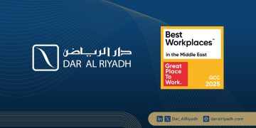 دار الرياض تحصد جائزة أفضل بيئة عمل في الشرق الأوسط لعام 2025