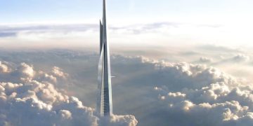 الأعلى في العالم.. برج جدة يقتنص اللقب من برج خليفة ويحلق في السماء