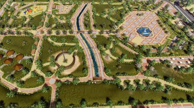 من مدرج الطائرات إلى نسمات الطبيعة.. حديقة مطار أبها تستقبل الزوار بواحة خضراء ساحرة