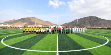 انطلاق بطولة رياضية في محايل عسير بمناسبة اليوم الوطني الـ95