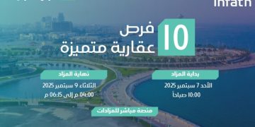 10 عقارات مميزة في مزاد فرص الشرقية