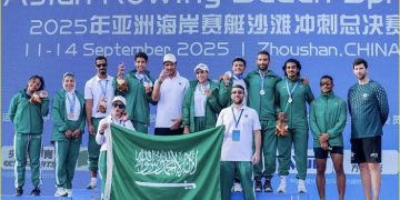 المنتخب السعودي للتجديف