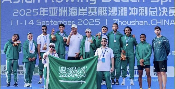 المنتخب السعودي للتجديف