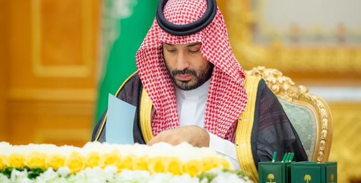 ولي العهد السعودي يرأس جلسة مجلس الوزراء في الرياض