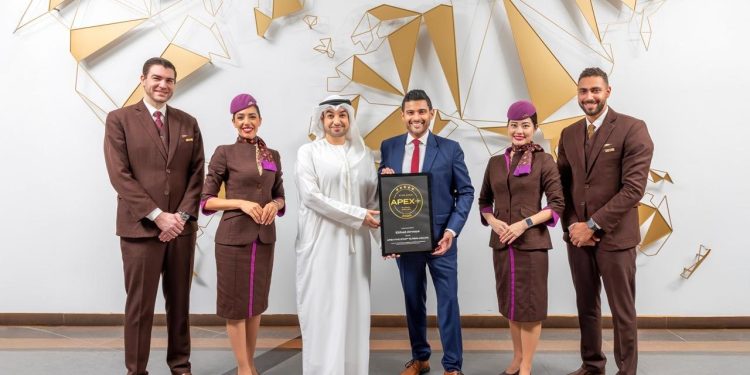 الاتحاد للطيران تحصد مجددًا تصنيف الخمس نجوم من APEX لعام 2026