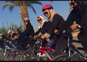 قيادة الدراجات الهوائية