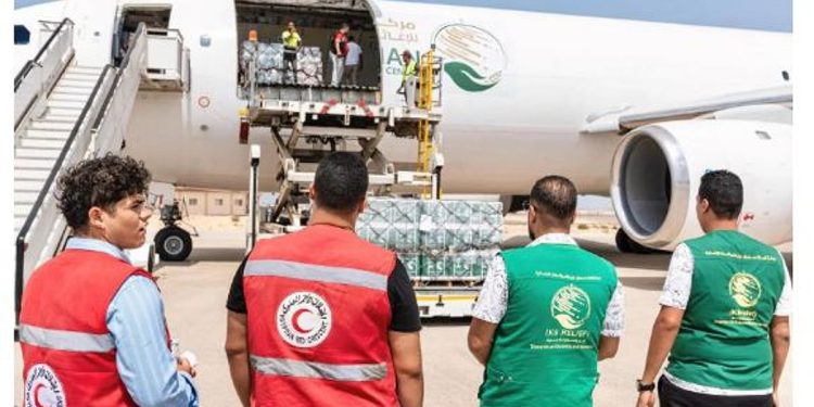 الطائرة الإغاثية السعودية