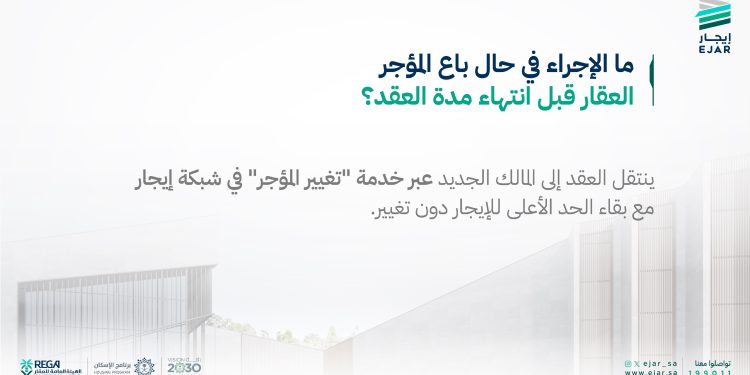 إيجار توضح ماذا يحدث في حال بيع المؤجر للعقار قبل انتهاء العقد؟