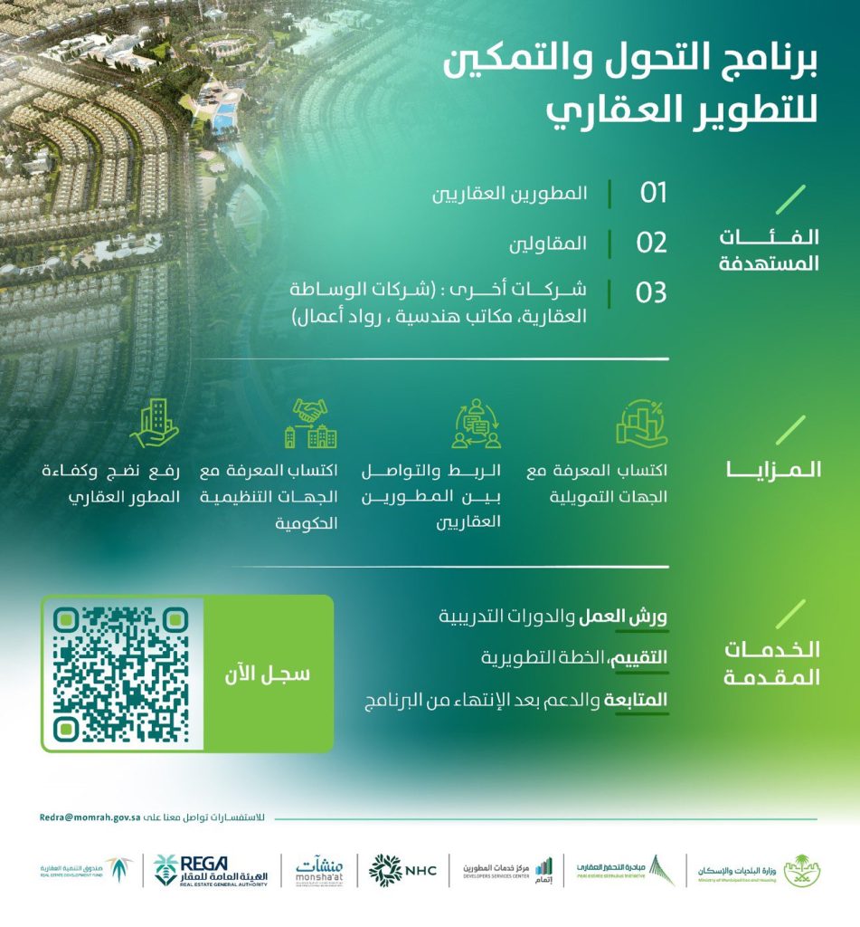 برنامج التحول والتمكين للتطوير العقاري: خطوة استراتيجية نحو سوق عقاري مستدام في المملكة