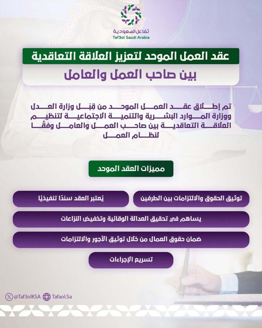 عقد العمل