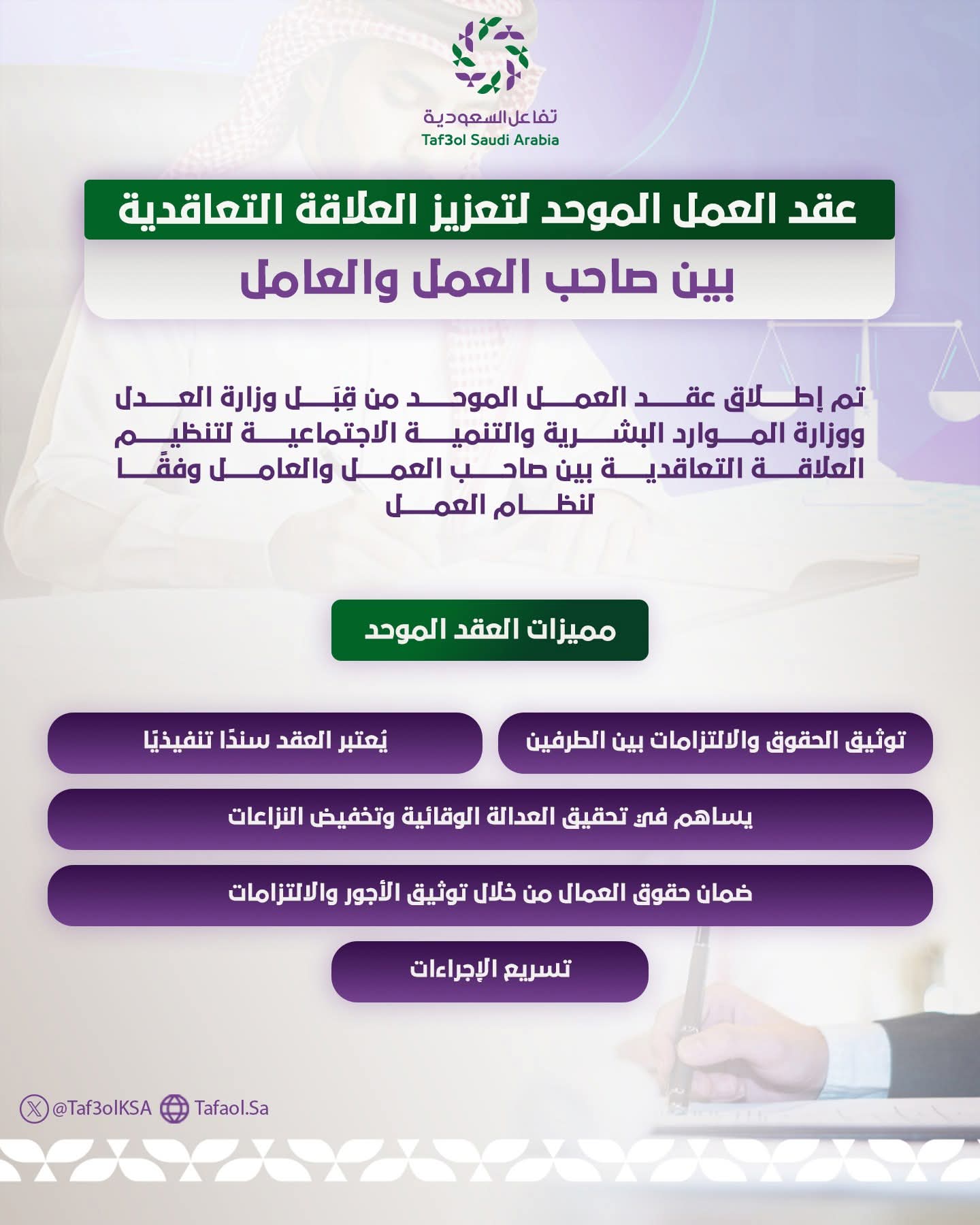 عقد العمل