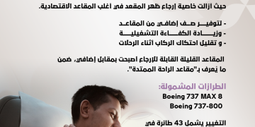 حتى راحة ظهرك صارت برسوم.. “WestJet” تفرض تكلفة إضافية لإرجاع الكرسي الخلفي