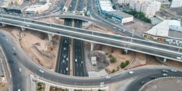 أمانة نجران تنفّذ مشروع ربط طريقي الملك عبدالعزيز والملك عبدالله