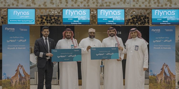 “طيران ناس” تدشن رحلات مباشرة بين الرياض ونيروبي